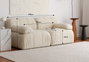 Atelier Del Sofa Soli Sofá de 2 Plazas Blanco